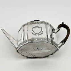 Georgian Robert Hennell Sterling Silver Teapot