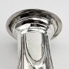 Pair of Late Victorian Classical Style Sterling Silver Candlesticks