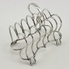 Good Quality Victorian Sterling Silver Toast Rack (1890)