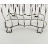 Good Quality Victorian Sterling Silver Toast Rack