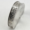 Victorian Sterling Silver Heart Shaped Jewellery Box