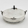 Swedish 830 Grade Sterling Silver Jewellery Box