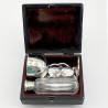 Early Victorian Sterling Silver Travelling Communion Set