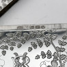 Beautifully Engraved Victorian Sterling Silver Card Case