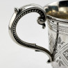 Good Quality Victorian Sterling Silver Christening Mug