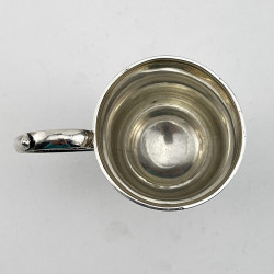 Good Quality Victorian Sterling Silver Christening Mug
