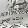 Large Sterling Silver Sugar Caster in an Inverted Pear Shape
