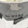 Fern Engraved Victorian Sterling Silver Goblet or Trophy