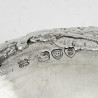 Good Quality Victorian Sterling Silver Sugar Bowl with Matching Sifter Spoon