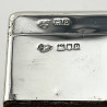 Smart Looking Edwardian Sterling Silver Match Box