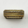 Good Quality Georgian Sterling Silver Gilt Vinaigrette