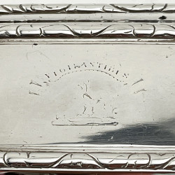 William IV Georgian Sterling Silver Snuff Box