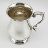 George III Style Sterling Silver Pint Mug (1959)