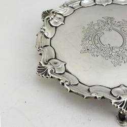 Antique William Hutton & Son Sterling Silver Salver
