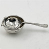 Sterling Silver Kings Pattern Tea Strainer (1968)