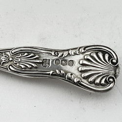 Sterling Silver Kings Pattern Tea Strainer