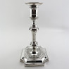 Impressive Pair of George II Style Sterling Silver Candlesticks