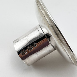 Impressive Pair of George II Style Sterling Silver Candlesticks