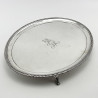 Good Quality Georgian Sterling Silver Peter & William Bateman Salver