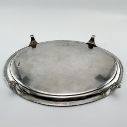 Good Quality Georgian Sterling Silver Peter & William Bateman Salver