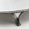 Good Quality Georgian Sterling Silver Peter & William Bateman Salver