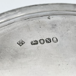 Good Quality Georgian Sterling Silver Peter & William Bateman Salver