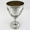 Impressive Victorian Sterling Silver Goblet (1867)