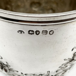 Impressive Victorian Sterling Silver Goblet