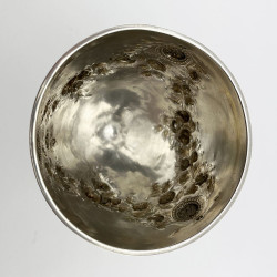 Impressive Victorian Sterling Silver Goblet