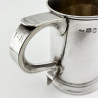 Handsome George III Sterling Silver Pint Mug