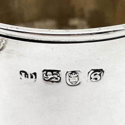 Handsome George III Sterling Silver Pint Mug