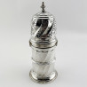 Impressive Large Sterling Silver Edwardian Sugar Caster (1902)