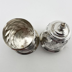 Impressive Large Sterling Silver Edwardian Sugar Caster