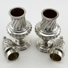 Pair of Victorian Sterling Silver Sugar Casters