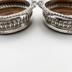 Impressive Pair of Matthew Bolton Old Sheffield Plate Coasters