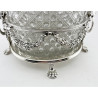 Victorian Atkin Brothers Silver Plated Biscuit or Trinket Box