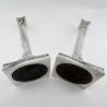 Pair of Late Victorian Carrington & Co Sterling Silver Candlesticks