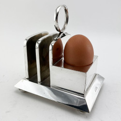 Rare Late Victorian Radiator Style Toast Rack (c.1895)