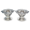 Pair of Late Victorian Silver Octagonal Dishes