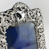 Decorative Victorian Sterling Silver Photo Frame