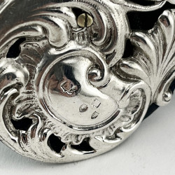 Decorative Victorian Sterling Silver Photo Frame