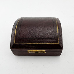 Original Boxed Set of Six Victorian Silver Plated Napkin Rings