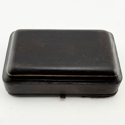 Pretty Boxed Set of Six Victorian Silver Plated Napkin Rings