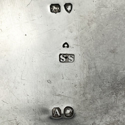 Beautiful Boxed Victorian Sterling Silver Christening Set