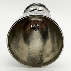 Large Victorian Sterling Silver Goblet or Trophy