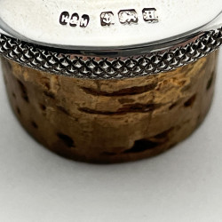 Hukin & Heath Sterling Silver Topped Cocktail Shaker