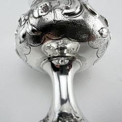 Quality George III Sterling Silver Goblet or Trophy