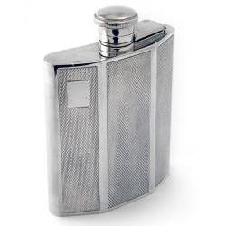 Good Quality Silver Flask...
