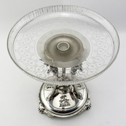 Decorative Victorian Sterling Silver Table Centrepiece