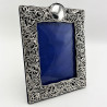 Decorative Victorian Sterling Silver Photo Frame (1895)